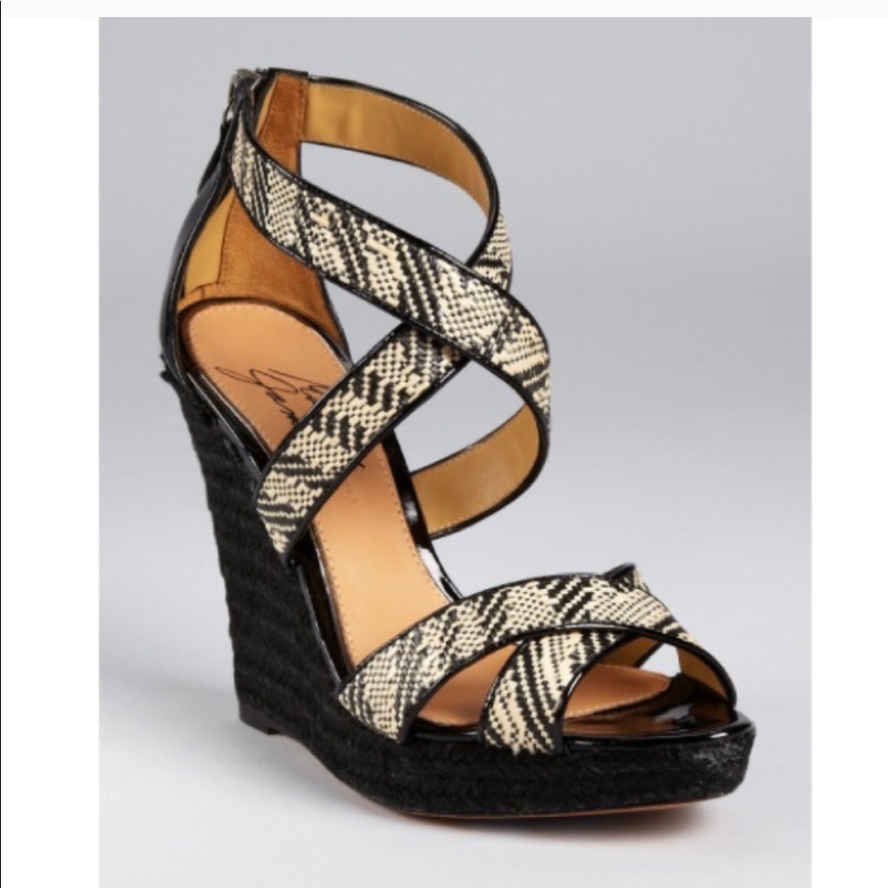 Badgley Mischka Mark & James Reza II Wedge Sandals
